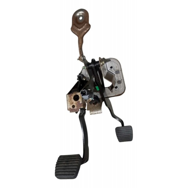 Pedal Freio Embreagem Pedaleira Peugeot 206 1.4 2005 Preto