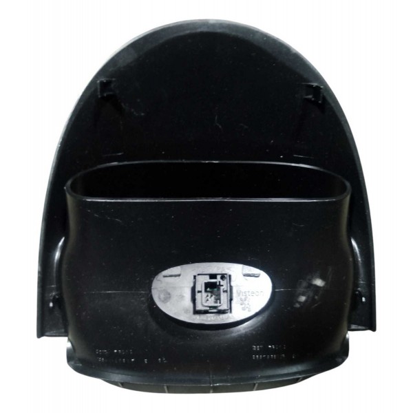 Moldura Computador Bordo Pisca Alerta Peugeot 206 1.4 2005 Preto