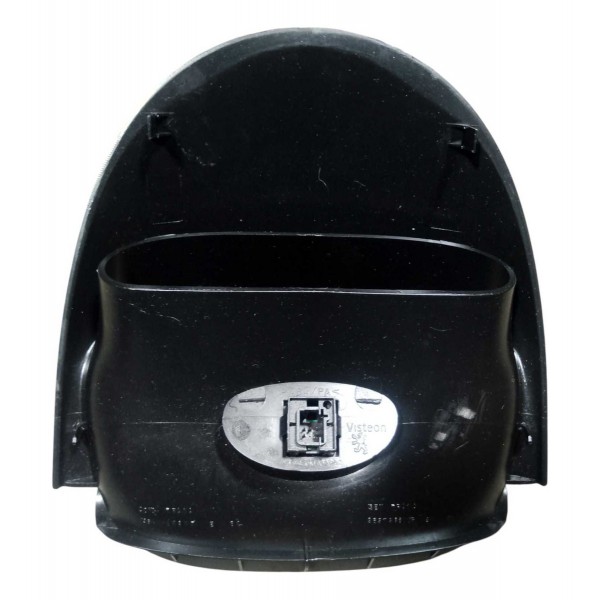 Moldura Computador Bordo Pisca Alerta Peugeot 206 1.4 2005 Preto