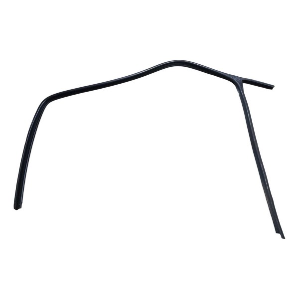 Borracha Canaleta Vidro Traseiro Peugeot 206 2005 Esquerdo Preto