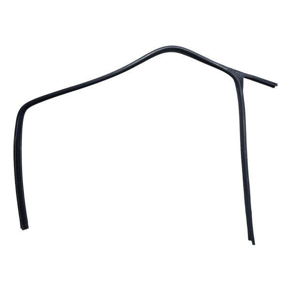 Borracha Canaleta Vidro Traseiro Peugeot 206 2005 Esquerdo Preto