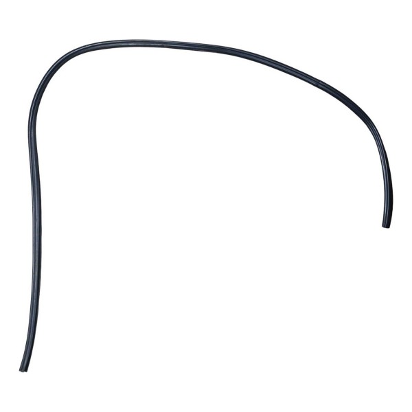 Borracha Canaleta Porta Traseira Peugeot 206 2005 Esquerdo Preto