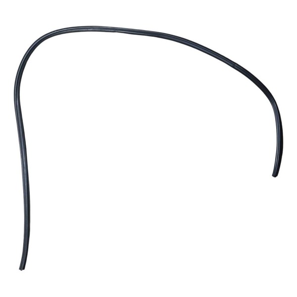 Borracha Canaleta Porta Traseira Peugeot 206 2005 Esquerdo Preto