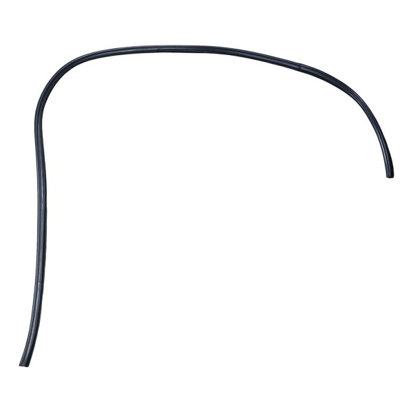 Borracha Canaleta Porta Traseira Peugeot 206 2005 Esquerdo Preto