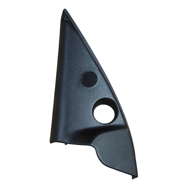 Moldura Retrovisor Peugeot206 Presence 1.4 2005 Esquerdo Preto