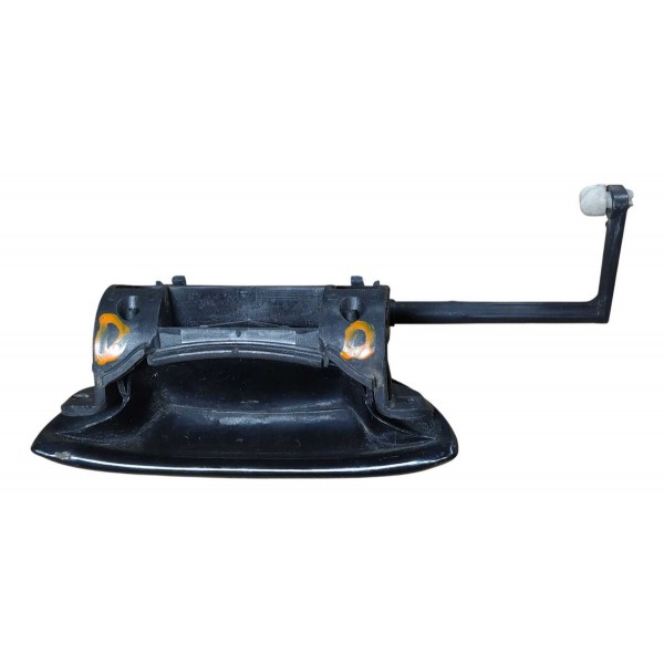 Macaneta Externa Dianteira Peugeot 206 1.4 2005 Direito Preto Dianteira