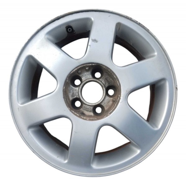Roda Avulsa Aro 15 5x100 Audi A3 1.8 2002 8l0601025f Prateado