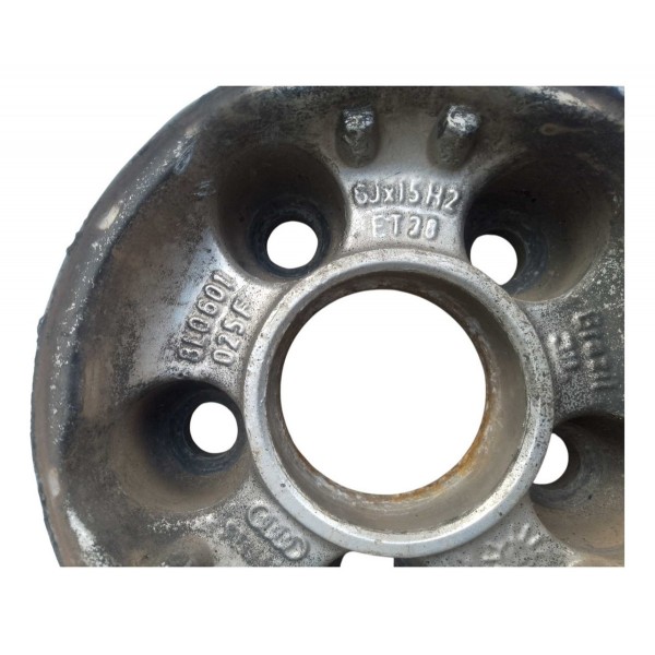 Roda Avulsa Aro 15 5x100 Audi A3 1.8 2002 8l0601025f Prateado