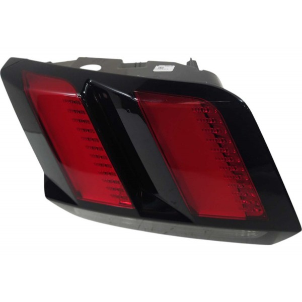 Lanterna Tampa Peugeot 3008 Griffe 2020 Esquerdo Detalhe Esquerdo/motorista Vermelho