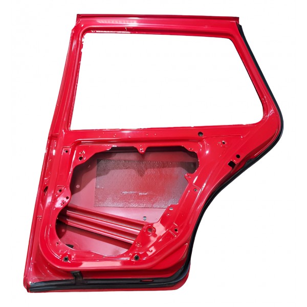 Porta Traseira Direita Volkswagen Golf Sapão 1999 2006 Usada Traseira Direito Vermelho