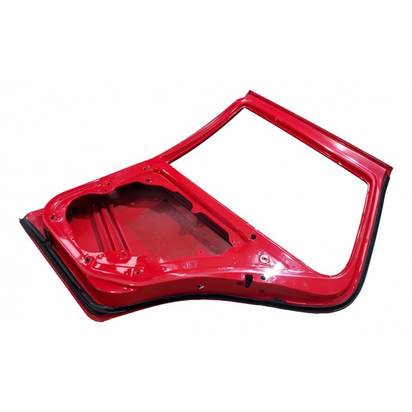 Porta Traseira Direita Volkswagen Golf Sapão 1999 2006 Usada Traseira Direito Vermelho