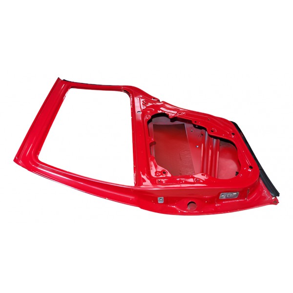 Porta Traseira Direita Volkswagen Golf Sapão 1999 2006 Usada Traseira Direito Vermelho
