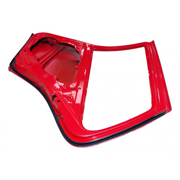 Porta Traseira Direita Volkswagen Golf Sapão 1999 2006 Usada Traseira Direito Vermelho