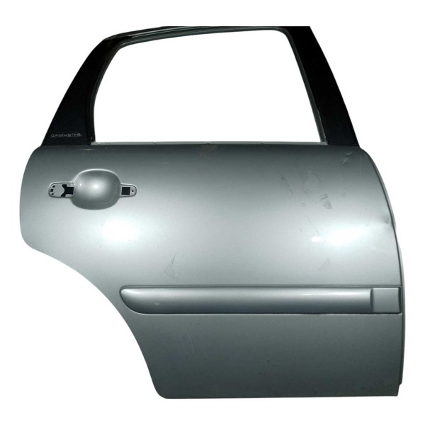 Porta Traseira Citroen C3 Exclusive 1.6 2012 Direito Traseira Direito Prateado