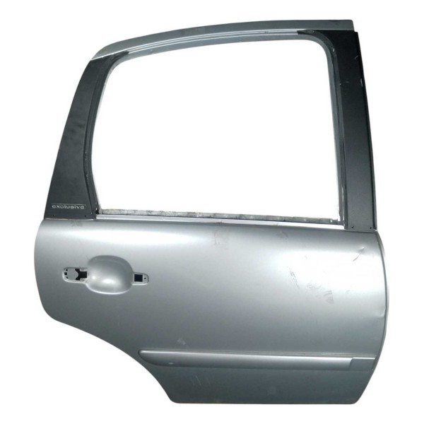 Porta Traseira Citroen C3 Exclusive 1.6 2012 Direito Traseira Direito Prateado