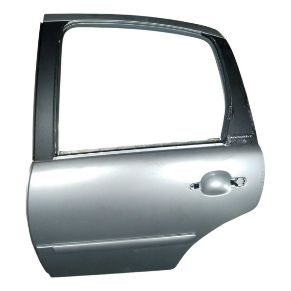 Porta Traseira Citroen C3 Exclusive 1.6 2012 Esquerdo Traseira Esquerdo Prateado