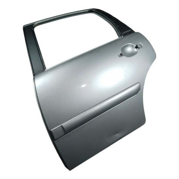 Porta Traseira Citroen C3 Exclusive 1.6 2012 Esquerdo Traseira Esquerdo Prateado
