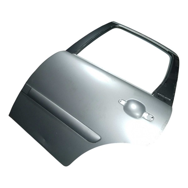 Porta Traseira Citroen C3 Exclusive 1.6 2012 Esquerdo Traseira Esquerdo Prateado