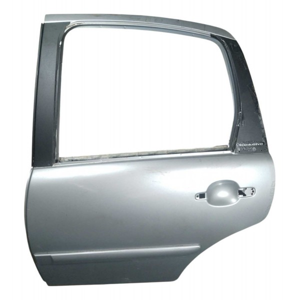 Porta Traseira Citroen C3 Exclusive 1.6 2012 Esquerdo Traseira Esquerdo Prateado