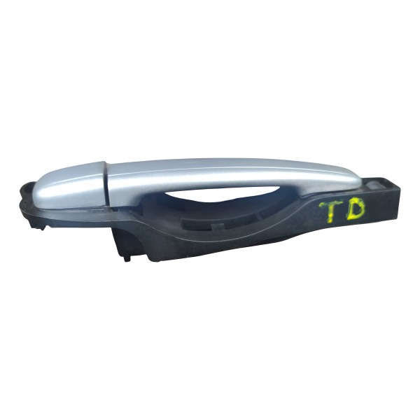 Macaneta Externa Traseira Direita  Citroen C3 1.6 16v 2012 Prateado Traseira