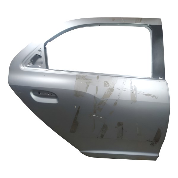 Porta Traseira Direita Chevrolet Cobalt 1.4 Lt Flex 2014 Traseira Direito Prateado