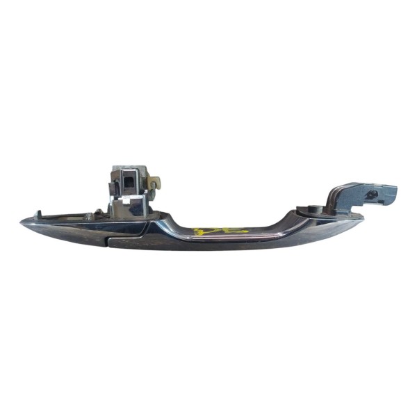 Macaneta Externa Porta Dianteira Esquerda Honda City1.5 2013 Prateado Dianteira