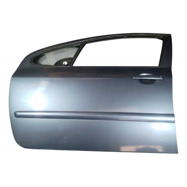 Porta Dianteira Esquerdo Peugeot 307 Sedan 2007 Cinza Fer Dianteira Esquerdo Cinza