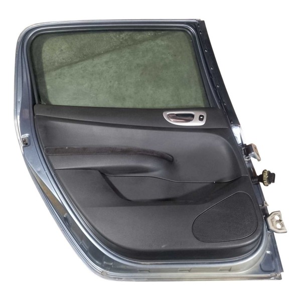 Porta Traseira Esquerdo Peugeot 307 Sedan 2007 Cinza Fer Traseira Esquerdo Cinza