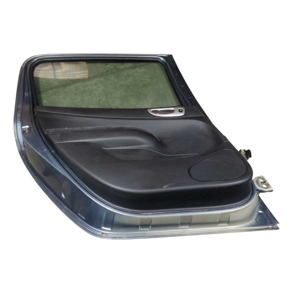 Porta Traseira Esquerdo Peugeot 307 Sedan 2007 Cinza Fer Traseira Esquerdo Cinza