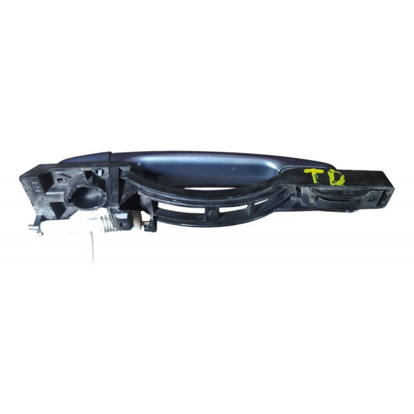 Macaneta Externa Porta Traseira Direita Peugeot 307 2007 Cinza Traseira