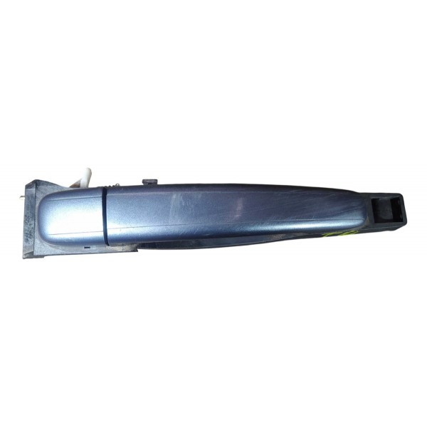 Macaneta Externa Porta Traseira Direita Peugeot 307 2007 Cinza Traseira