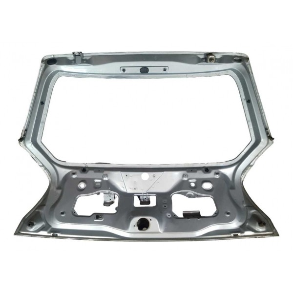 Tampa Traseira Porta Malas Fiat Palio Fire 2004 Prateado