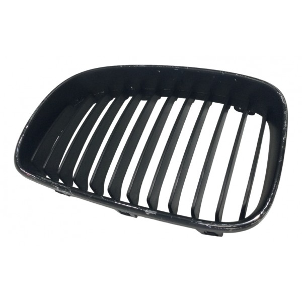 Grade Dianteira Esquerdo Bmw 118i Ue71 2009 Prata Brilhante